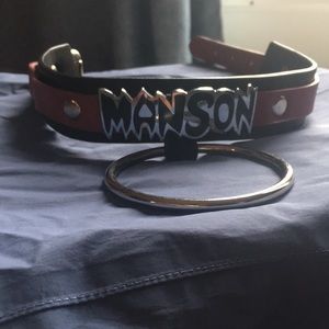 Marilyn Manson O-ring Choker (Killstar)